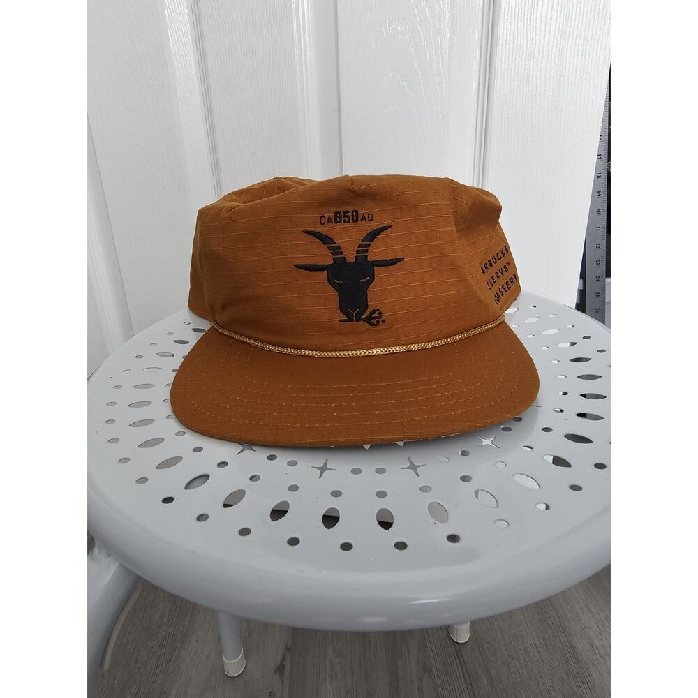 Starbucks Reserve Roastery Milan - 850 AD Goat Tan Baseball Hat NWT
